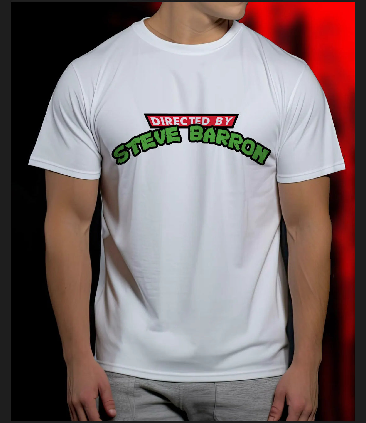 Steve Barron inspired tee