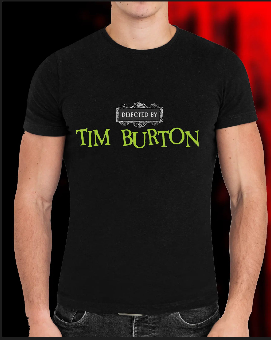 Tim Burton inspired tee(Beetlejuice Variant)